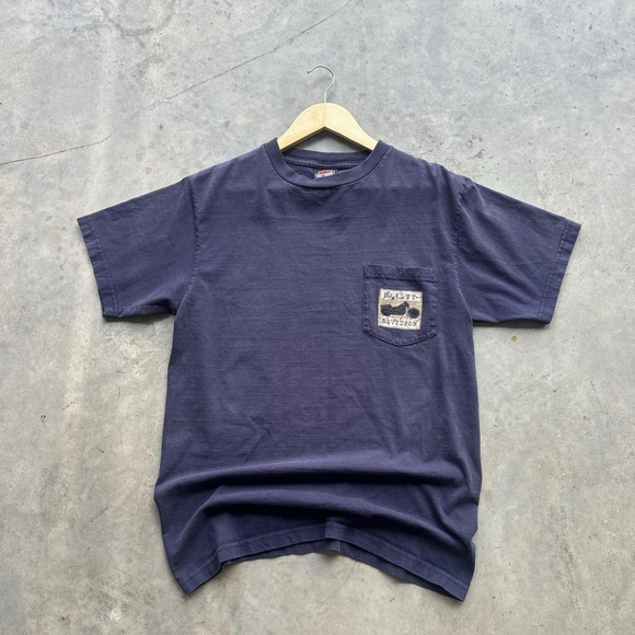 Harley-Davidson Men's Blue Graphic Tee - Picture 4 of 8